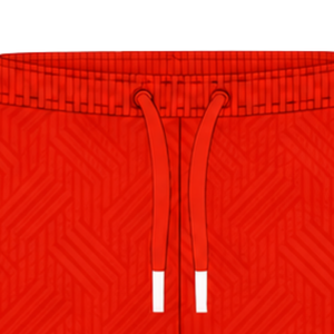 Bright <b>Red</b> Sports <b>Shorts</b> Custom Athletic Training Gym Workout Drawstring Quick Dry Breathable Performance Activewear Team - Product Image 6