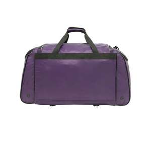Bolsa Deportiva Morada de Poliéster con Cierre de Cremallera, Correa de Hombro Ajustable, Multifuncional, para Deportes, Fitness, Viajes, Impermeable - Product Image 6
