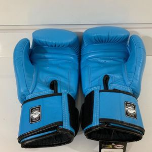 Guantes de Entrenamiento Profesionales para Kick Boxing y Muay Thai, Cierre Ajustable, Transpirables, Absorben la Humedad, Protección UV, PU RL-BG-196 - Product Image 6