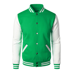 แจ็คเก็ตวาร์ซิตี้ผู้ชายขายดี ผ้าขนสัตว์ใส่สบาย ระบายอากาศได้ดี ดีไซน์พรีเมียม ตัวอักษรเปลี่ยนได้ สไตล์ลำลองสำหรับฤดูหนาว - Product Image 4