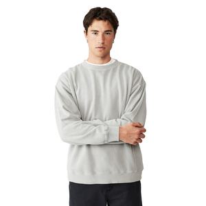 Sweat-shirt à col rond unisexe surdimensionné vierge impression 3D en relief sweats à capuche personnalisés usine 350gsm sweats en molleton - Product Image 5