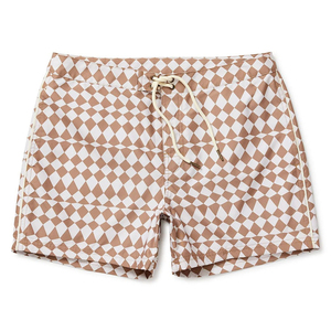 Shorts de bain pour hommes à séchage rapide, taille élastique avec cordon de serrage, style décontracté en coton pour la plage, la gym et la natation rapide - Product Image 6