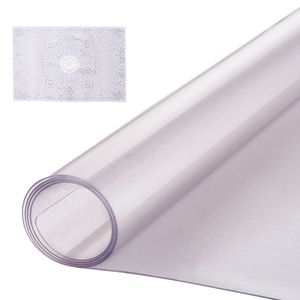 Tappetino da Scrivania in PVC Opaco 24 X 48 Pollici, Spessore 1,5 mm, Copertura Tavolo in Plastica Impermeabile, Facile da Pulire, Protezione Rettangolare per Tavolo - Product Image 3