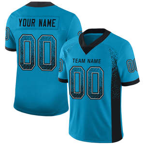 OEM Sublimation Football Jersey <b>Custom</b> Personalized Casual Style 100 Percent Polyester Fleece Team Name Number Printed Shirt - Product Image 2