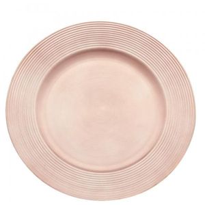 Metal Charger Plate Copper Antique Finish Floral Style Dining Tableware <b>Decoration</b> For <b>Engagement</b> Anniversary Parties Table Use - Product Image 3