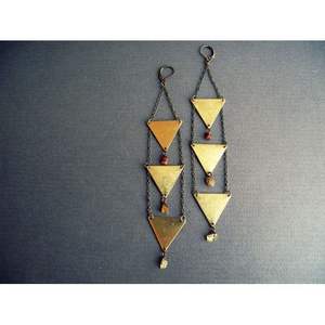 Collection de bijoux en cuivre et laiton écologiques faits à la main, design exclusif, très tendance, idéale pour les soirées - RR202515474 - Product Image 3