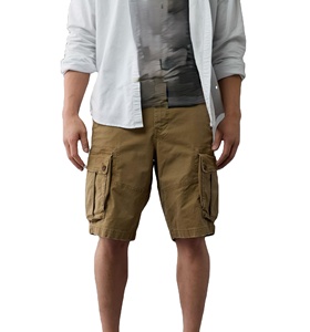 Pantalones Cortos Cargo Urban Explorer para Hombre, Logotipo Personalizado, 100% Algodón, Sólidos, Transpirables, Ecológicos, con Múltiples Bolsillos, Estilo Urbano - Product Image 1