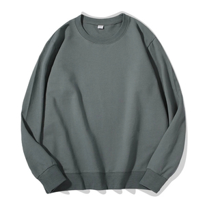 Sweat-shirt thermique à manches longues pour homme, tendance hiver, col rond, avec logo personnalisé et impression numérique brodée - Product Image 4