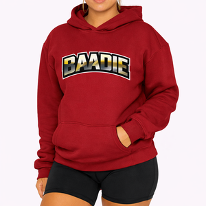 Sweat-shirt à capuche uni pour femme, style minimaliste décontracté, classique - Product Image 1