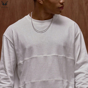เสื้อเชิ้ตแขนยาวผู้ชายแฟชั่นขายส่ง สวมใส่สบายทุกวัน ผ้าฝ้ายเนื้อนุ่ม เสื้อแขนยาวพร้อมโลโก้สั่งทำได้ - Product Image 5