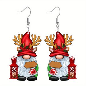Set di 4 Paia di Orecchini in Cristallo Unici e Divertenti per le Feste, Accessori di Moda per le Feste, Decorazioni per Feste, Regalo di Natale Perfetto per Donne - Product Image 6