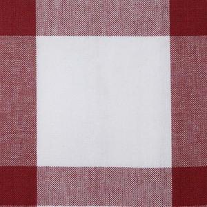 Paños de cocina blancos y rojos con diseño a cuadros teñidos con hilo, paño de cocina de algodón al precio más bajo - Product Image 4