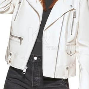 Veste en cuir pour femme, toucher luxueux, look élégant et intérieur confortable pour la mode hivernale - Product Image 2
