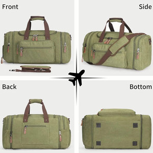 Custom High Quality Large Capacity Carryall Sports Neoprene <b>Bag</b> Duffel Gym Weekender <b>Overnight</b> Travel <b>Bag</b> for Men and Women - Product Image 4