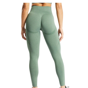 Leggings de yoga sans couture pour femmes, taille haute, élastiques, sculptants, pour fitness, gym, entraînement, vêtements de sport – Fabricant - Product Image 2