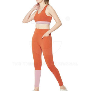 OEM ODM Women Yoga Set Custom Logo <b>Activewear</b> <b>Leggings</b> and Sports Bra Supplier High Quality Wholesale Gym Wear - Product Image 4