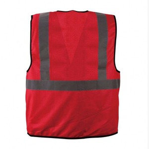 Hot Sale High Quality Lightweight Hi Visibility Men's Safety Vest Breathable Quick Dry Nylon/Polyester Work Wear Comfortable - Product Image 6