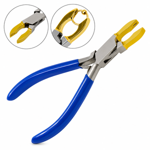 Pince à sertir les anneaux de perles, à mâchoires en laiton, outil de pose et de réparation de bijoux ZetomedPro - Product Image 5