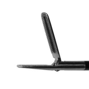 Pinzas de agarre fenestradas de acción simple con ligeras serraciones, instrumento quirúrgico laparoscópico de alta calidad de 5 mm - Product Image 2