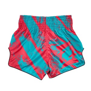 กางเกงมวยไทยรุ่นล่าสุด Fairtex BS1929 Street King สีชมพู/น้ำเงิน ผลิตจากโพลีเอสเตอร์ 100% กางเกงชกมวย Fairtex - Product Image 5