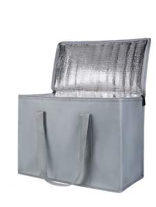 Sac isotherme élégant et tendance pour le déjeuner, avec fermeture éclair et velcro, personnalisable, en tissu non tissé OEM/ODM 150g, fabriqué au Vietnam - Product Image 6