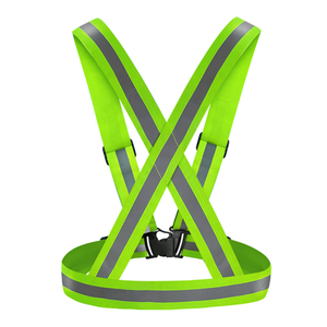 Ceinture réfléchissante haute visibilité avec poche pour téléphone, pour la course nocturne et le cyclisme, équipement de sécurité, bande élastique réglable - Product Image 6