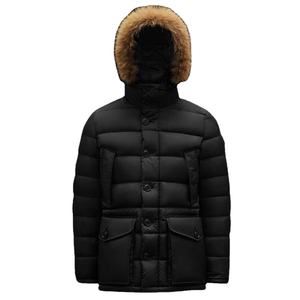 Chaqueta de Invierno para Hombre, Estilo Parka, Cuello Alto, Abrigada, con Relleno de Algodón y Lona, Novedad 2025 - Product Image 3