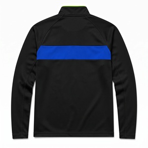 Veste de course à fermeture éclair pour homme, personnalisable avec logo, idéale pour l'échauffement avant l'entraînement et la course Fartlek, avec broderie personnalisée. - Product Image 3