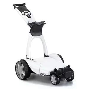 Chariot de golf électrique X9 avec télécommande et batterie supplémentaire incluse - Product Image 1