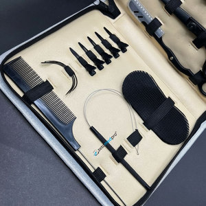 Outils de coiffure professionnels en acier inoxydable pour extensions de cheveux, soins capillaires durables, prix de gros, beauté et soins personnels - Product Image 4