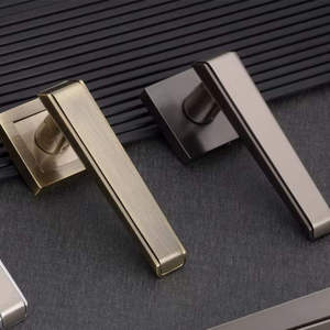 Juego de tiradores y pomos de latón y aleación de zinc de primera calidad, herrajes modernos para cocina, baño, oficina en casa y dormitorio. - Product Image 2