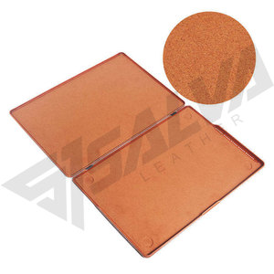 Funda Protectora de Cuero Genuino para Laptop, Color Marrón Sólido, Estilo Lujoso, para MacBook Pro de 16 Pulgadas - Product Image 3