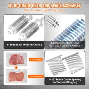 Tenderizzatore per Carne Professionale in Acciaio Inox, Funzionamento Manuale Rapido e Semplice, Utensile da Cucina - Product Image 3