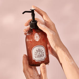 ODID Savon liquide pour les mains parfumé à base de produits chimiques, transparent, senteur jardin fleuri, nettoyage doux, soin quotidien des mains, parfum floral - Product Image 4