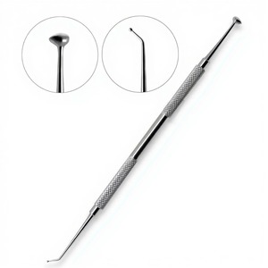 Pulidora de Bolas # Instrumento Dental de Doble Punta 27/29 para Restauración de Amalgama, Acero Inoxidable, Empuñadura Ergonómica, Herramienta de Acabado para Odontología - Product Image 2