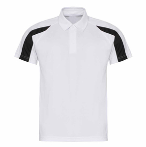 Chemise à manches courtes pour homme, col montant, logo sur le devant, respirante, coupe ajustée, décontractée, en coton/fibre de bambou, 220g - Product Image 5
