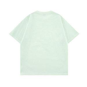 <b>Tshirts</b> for Men Oversize Crewneck Short Sleeve Drop Shoulder Loose Comfy Workout Casual Eco-Friendly Knitted Breathable Solid - Product Image 4