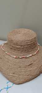 Cadena de Clavícula Bohemia Hecha a Mano con Cuentas Trenzadas, Chapada en Oro, Unisex, con Lindas Flores de Margarita Multicolores, Extremadamente Popular y a la Moda - Product Image 3