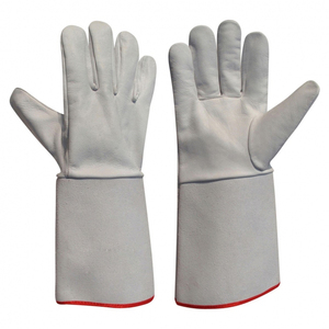 Gants de soudage TIG/MIG en cuir de vachette de qualité supérieure avec doublure en Kevlar, résistants à la chaleur et au feu, pour soudeurs - Product Image 4