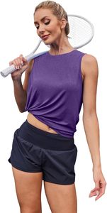 Débardeur sans manches pour femme de qualité supérieure, léger, respirant, en tricot côtelé, camisole décontractée, streetwear, vêtements de mode d'été - Product Image 1