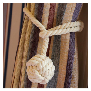 Rope Curtain Ticback Wholesale Supplier Handmade Cheap price Rope Curtain Tie Back Best Quality - Product Image 2