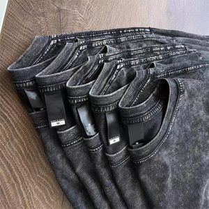 Camisetas de Algodón Premium para Hombre y Mujer, Corte Ajustado, para Invierno, con Tela de Alto GSM, Costuras Avanzadas e Inspección de Calidad Profesional - Product Image 3