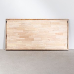 Cabecero Vandana Flux Vesta para cama de 150 cm en madera de mango Myanna - Product Image 6