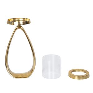 Soporte de vela de tarro de vidrio de Metal y a prueba de viento de la más alta calidad para bodas decoración del hogar Venta caliente soportes de velas de decoración de mesa - Product Image 3