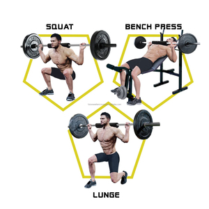 OEM Venta caliente Levantamiento de pesas Hombro Negro Cadera Empuja Squat Barbell Pad/Barbell Pad Squat para estocadas y sentadillas Hip Thrust - Product Image 6