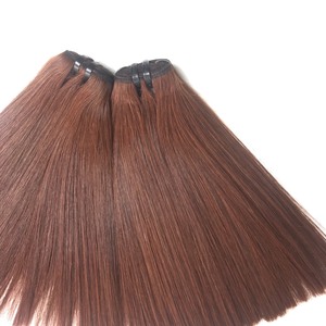 Brun Couleur Texture Vietnamien Humain Couleur Naturelle Prix Usine Extensions De Cheveux Os Droite - Product Image 6