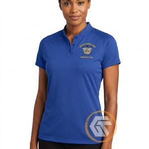 Chemise décontractée d'été pour femmes de la sororité GREEK TREASURES Sigma Gamma Rho, respirante et écologique en polyester/coton, vente en gros - Product Image 2