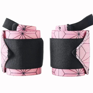 Attelle de poignet respirante pour haltérophilie en coton et polyester, unisexe, robuste, réglable avec fermeture auto-agrippante pour l'entraînement en salle de sport - Product Image 6