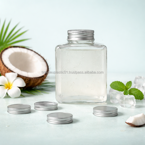 Venta al por Mayor de Frascos de Vidrio Cuadrados Transparentes de 500 ml V500-33, Envases Personalizables de Grado Alimenticio para Bebidas y Jugos - Product Image 4