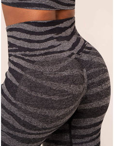 Leggings taille haute pour femmes Séchage rapide et respirant Logo personnalisé pour l'été Running Casual Sports quotidiens-Vente en gros - Product Image 4